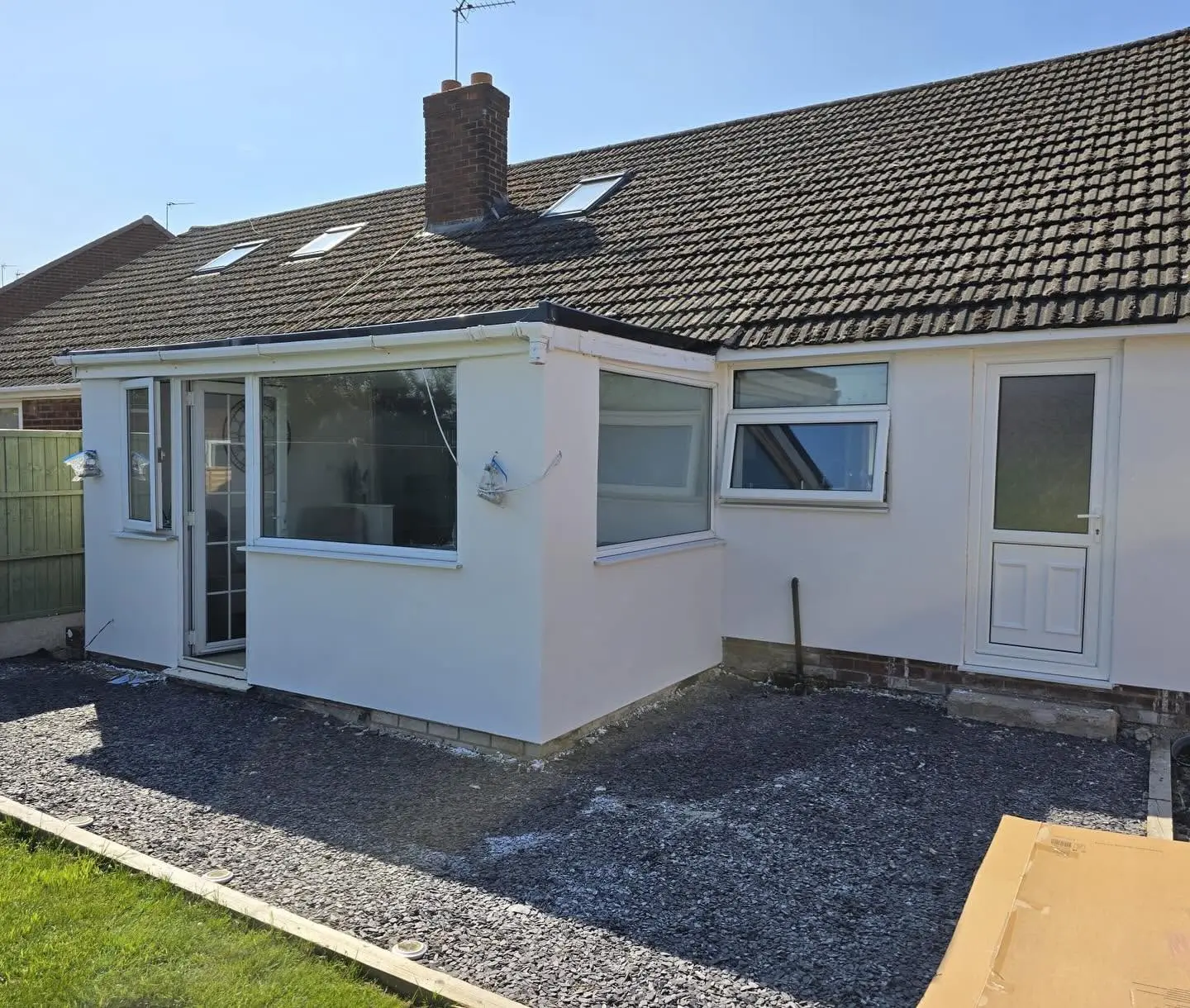 After: professionally rendered exterior